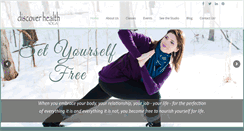 Desktop Screenshot of discoverhealthyoga.com